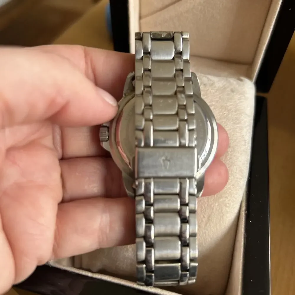 Bulova Men’s Classic Stainless Steel Watch C837512